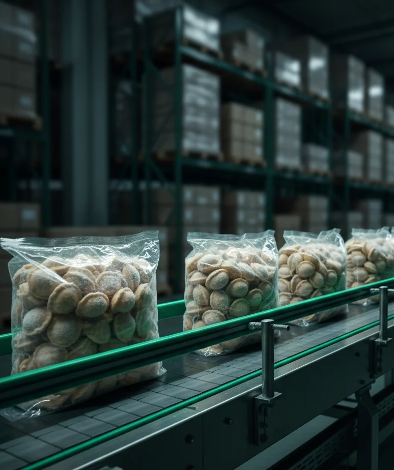 Готовая продукция в пакетах